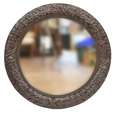 Lot 358 - 20th-century wall mirror