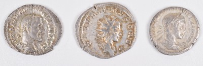 Lot 9 - Three Roman coins (3).