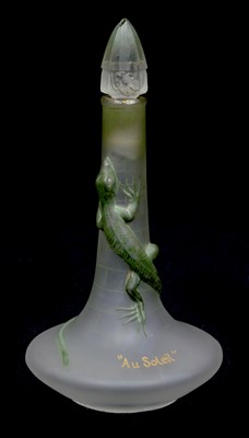 Lot 162 - Lubin's 'Au Soleil' perfume bottle
