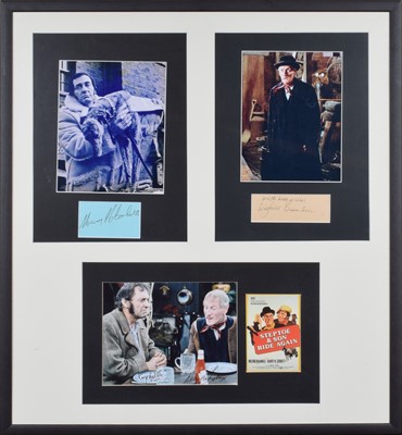 Lot 65 - Steptoe & Son framed signatures