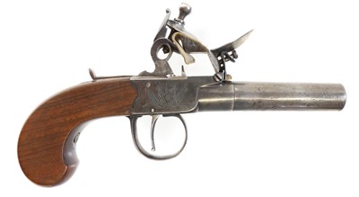 Lot 3 - Flintlock pocket pistol