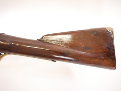 Lot 26 - Irish Dublin Castle Shortland Brown Bess flintlock musket and bayonet
