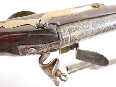 Lot 26 - Irish Dublin Castle Shortland Brown Bess flintlock musket and bayonet