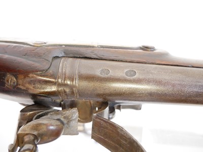 Lot 28 - Ketland .750 private purchase flintlock musket with bayonet