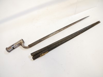 Lot 28 - Ketland .750 private purchase flintlock musket with bayonet