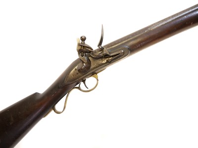 Lot 29 - Flintlock .750 musket by Pritchett with bayonet