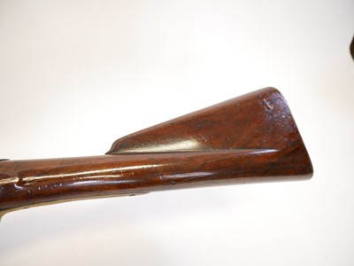 Lot 31 - Flintlock .750 volunteer India pattern Brown Bess musket and bayonet