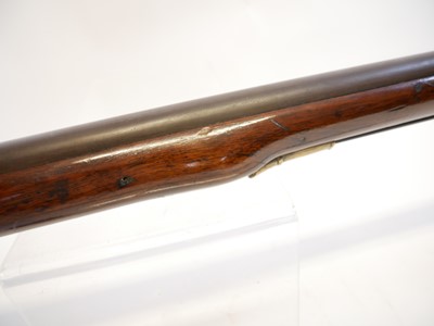 Lot 31 - Flintlock .750 volunteer India pattern Brown Bess musket and bayonet