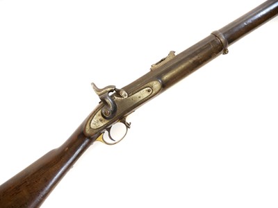 Lot 32 - Enfield P53 percussion three band .577 musket