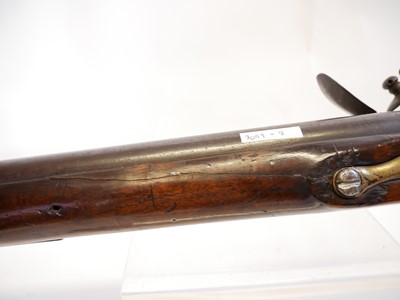 Lot 33 - Irish India pattern .750 flintlock brown bess musket and bayonet