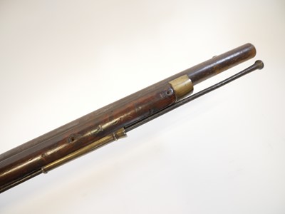 Lot 33 - Irish India pattern .750 flintlock brown bess musket and bayonet