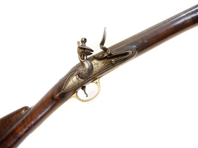 Lot 27 - India pattern flintlock .750 Brown Bess musket and bayonet