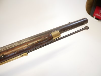 Lot 27 - India pattern flintlock .750 Brown Bess musket and bayonet