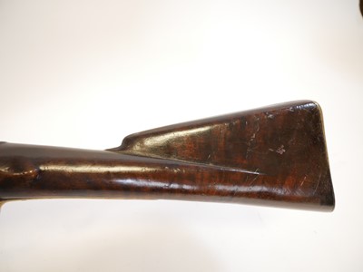 Lot 27 - India pattern flintlock .750 Brown Bess musket and bayonet