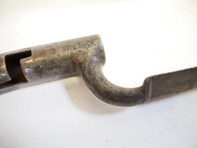 Lot 27 - India pattern flintlock .750 Brown Bess musket and bayonet