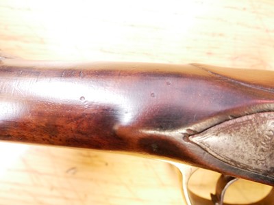 Lot 27 - India pattern flintlock .750 Brown Bess musket and bayonet