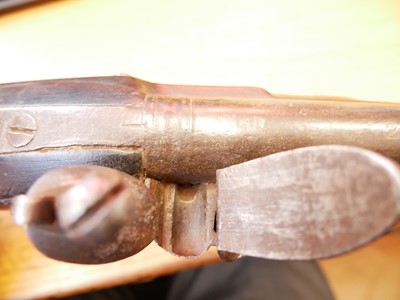 Lot 27 - India pattern flintlock .750 Brown Bess musket and bayonet