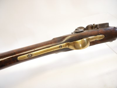 Lot 27 - India pattern flintlock .750 Brown Bess musket and bayonet