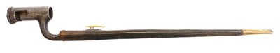 Lot 245 - Lovells musket socket bayonet and scabbard