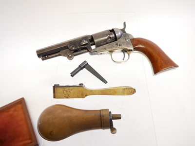 Lot 24 - Cased Colt .31 1849 pocket revolver