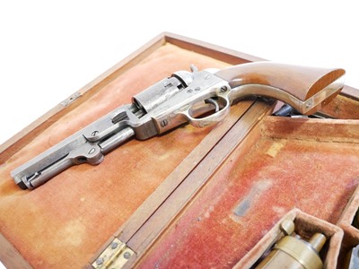 Lot 24 - Cased Colt .31 1849 pocket revolver