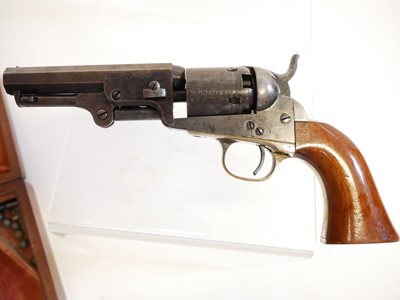 Lot 24 - Cased Colt .31 1849 pocket revolver