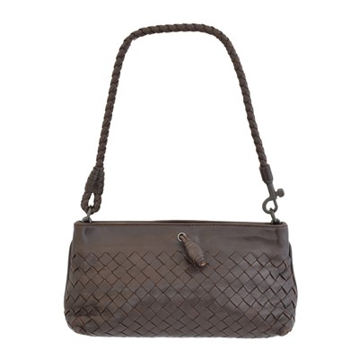 Lot 35 - A Bottega Veneta Intrecciato Pochette Handbag