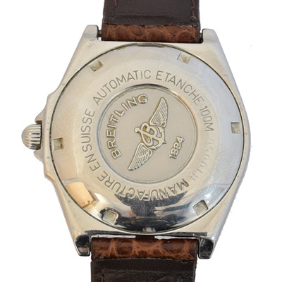 Lot 173 - A Breitling Windrider 'Wings' watch