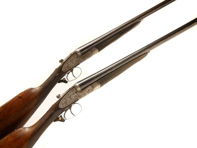 Lot 138 - Cased pair of William Evans sidelock 12 bore shotguns LICENCE REQUIRED