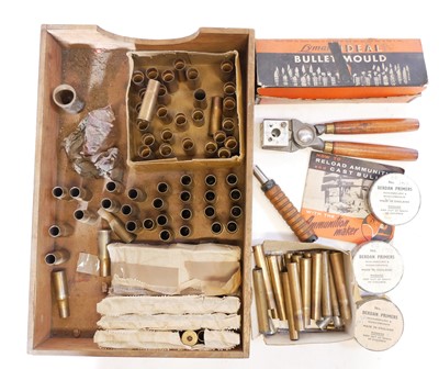 Lot 205 - Martini Henry / Snider 577x450, 577 and .450 cases and moulds.