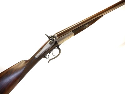 Lot 141 - G. H. Daw 12 bore side by side hammer gun LICENCE REQUIRED