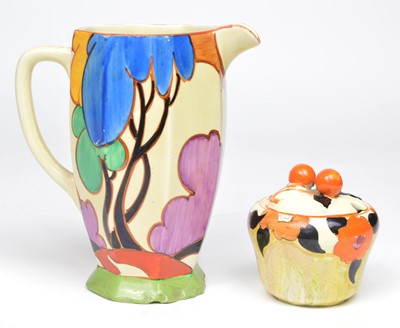 Lot 88 - 2 pieces of Clarice Cliff