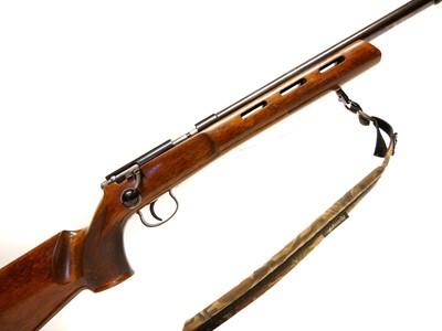 Lot 104 - Anschutz . 22lr bolt action rifle LICENCE REQUIRED