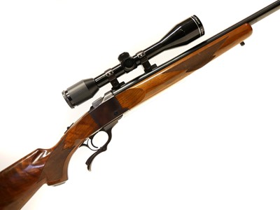 Lot 106 - Ruger No.`1 . 223 falling block rifle LICENCE REQUIRED