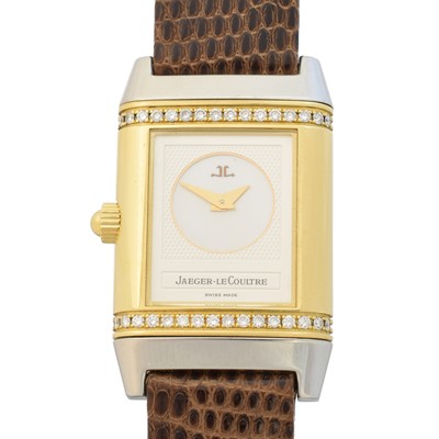 Lot 177 - A Jaeger-LeCoultre Reverso Duetto wristwatch