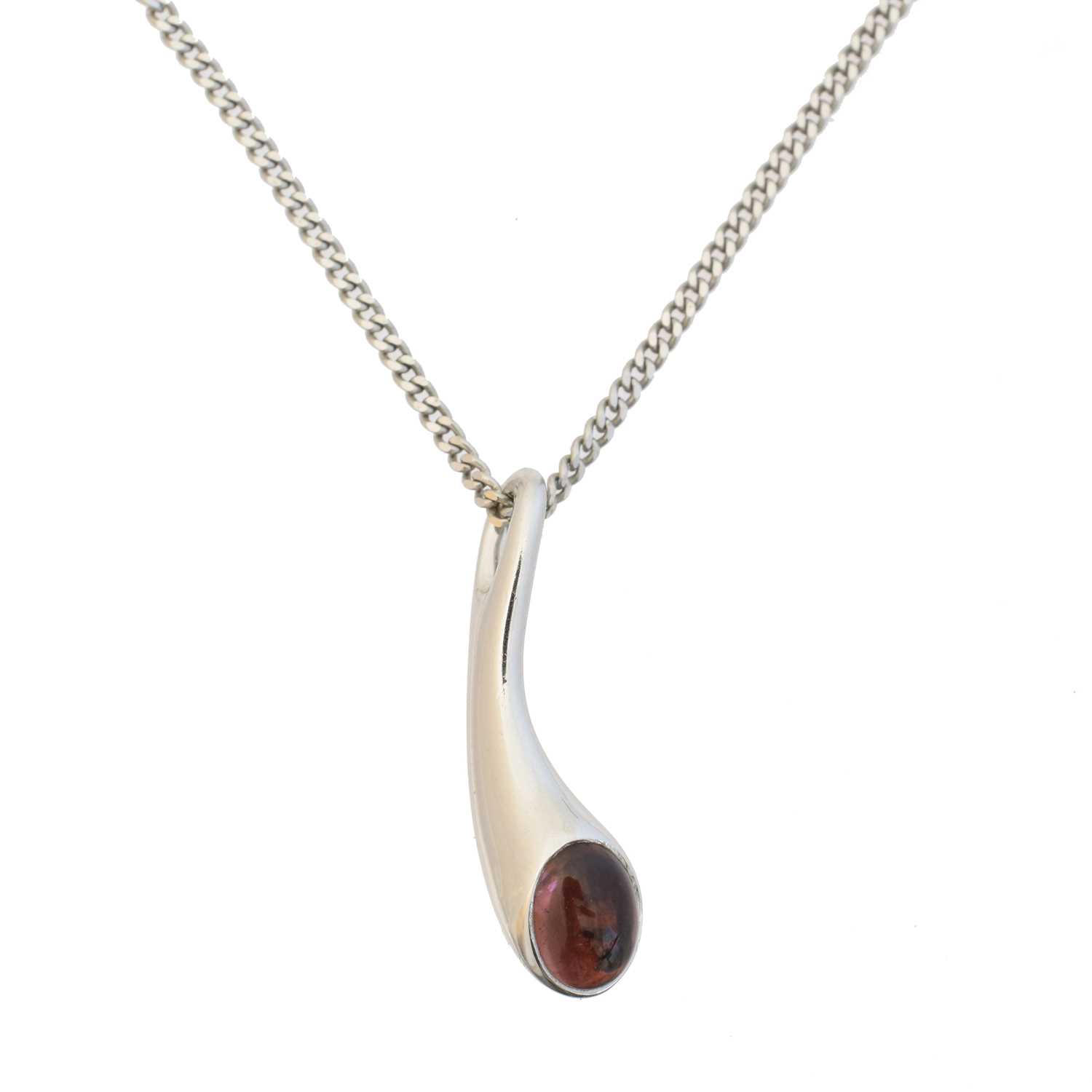 Lot 45 - An 18ct gold Georg Jensen 'Carnival' pendant