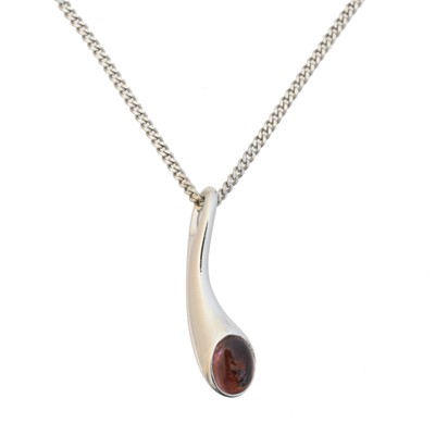 Lot 45 - An 18ct gold Georg Jensen 'Carnival' pendant