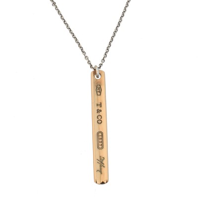 Lot 60 - A Tiffany & Co. '1837' pendant