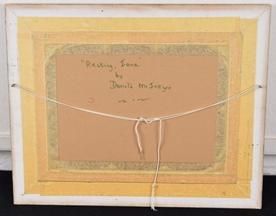 Lot 185 - Donald McIntyre R.I., R.Cam.A., S.M.A. (British 1923-2009)