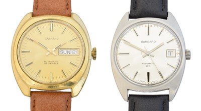 Lot 107 - Two Garrard 'Automatic 25' wristwatches