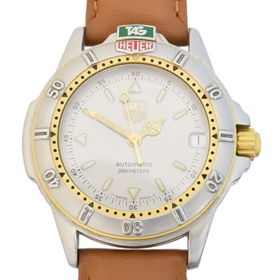 Lot 150 - A Tag Heuer automatic 200 meters wristwatch