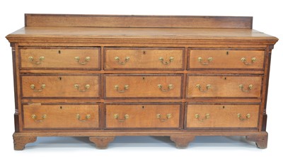 Lot 329 - George III dresser base
