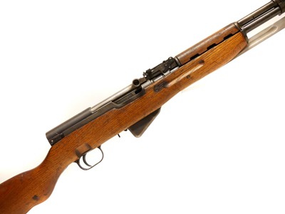 Lot 46 - Deactivated SKS .7.62 semi automatic rifle