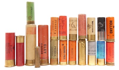Lot 238 - Collection of shotgun collectors cartridges LICENCE REQUIRED