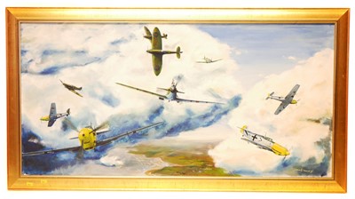 Lot 403 - Simon Edwards oil on canvas