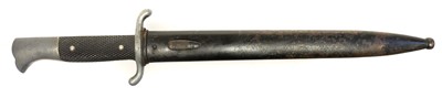 Lot 318 - German Fire Brigade dress bayonet and scabbard