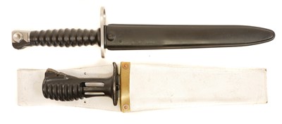 Lot 331 - Two bayonets and scabbards