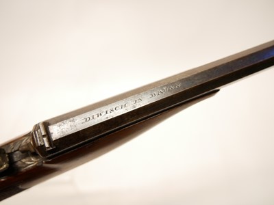 Lot 26 - Diwisch percussion gallery rifle