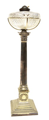 Lot 244 - EPNS oil lamp base