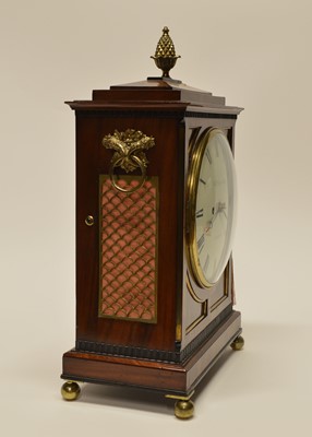 Lot 191 - William Cozens & Son, London, bracket clock